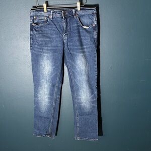 Classic Blue Relaxed Men's Jeans
